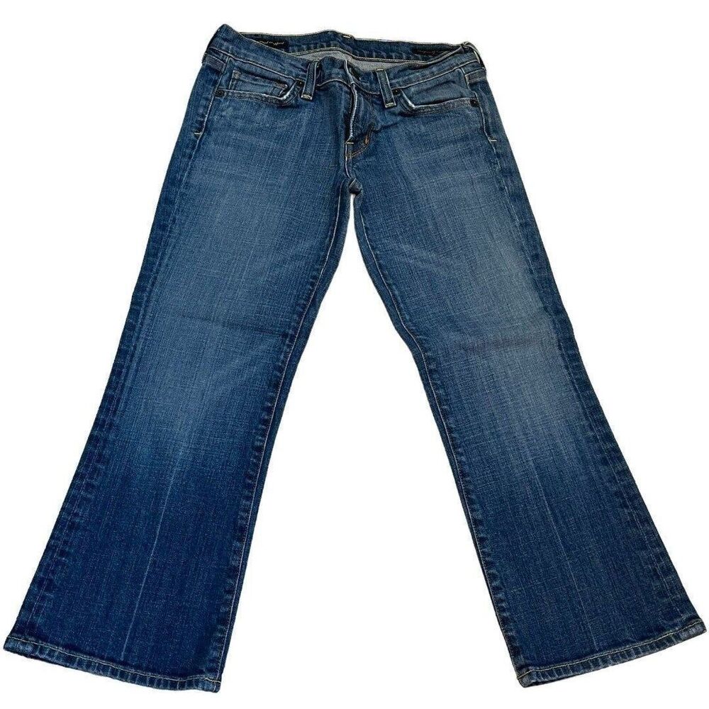 Citizens Of Humanity Kelly #063 Womens Jeans Stretch Low Waist CROP Bootcut 26